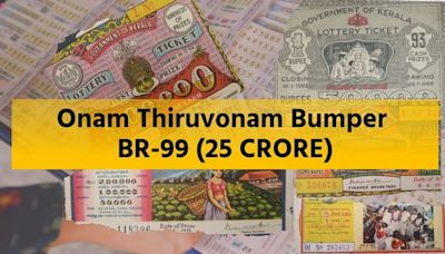 LIVE | Kerala Lottery Result Today: THIRUVONAM ONAM BUMPER BR-99 WEDNESDAY 2 PM Draw DECLARED