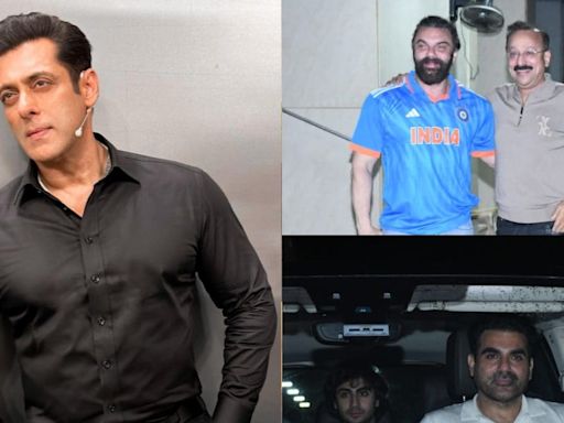 Salman Khan Leaves Sohail Khan's Home With Tight Security After Ind-SA T20 WC Match, Video Goes Viral - News18