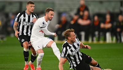 Newcastle beat Tottenham on penalties to win post-season friendly in Melbourne