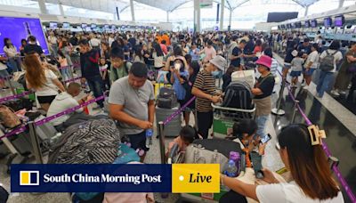As it happened: Hong Kong airport says IT outage hit 5 airlines