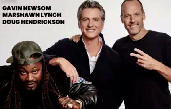 Marshawn Lynch Grills Gavin Newsom on Presidential Run on Podcast