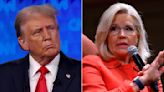 Trump amplifies posts calling for televised military tribunal for Liz Cheney