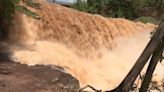 ‘Fierce flooding’ at Gooseberry Falls State Park