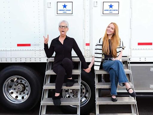 Jamie Lee Curtis and Lindsay Lohan set out to make 2025 freakier