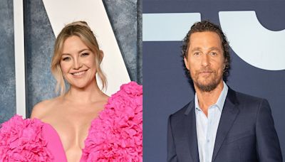 Kate Hudson Admits She & Matthew McConaughey Don't Wear Deodorant