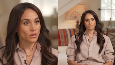 Meghan Markle Continues Her Quiet Luxury Streak in Ralph Lauren for CBS News ‘Sunday Morning’ Interview With Husband...