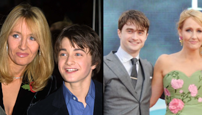 JK Rowling has claimed she'll 'never forgive' Daniel Radcliffe and he can 'save his apology'