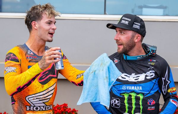 450 points, results after Round 1, SMX Playoffs 2024 zMax Dragway: Jett Lawrence edges Eli Tomac