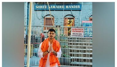 #MuchWow! Ishan Kishan VISITS Shree Samadhi Mandir on His B'Day