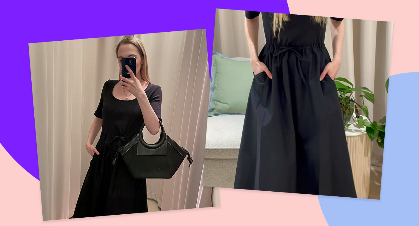 I've found the ultimate black summer dress (with pockets) that's selling out as I write this