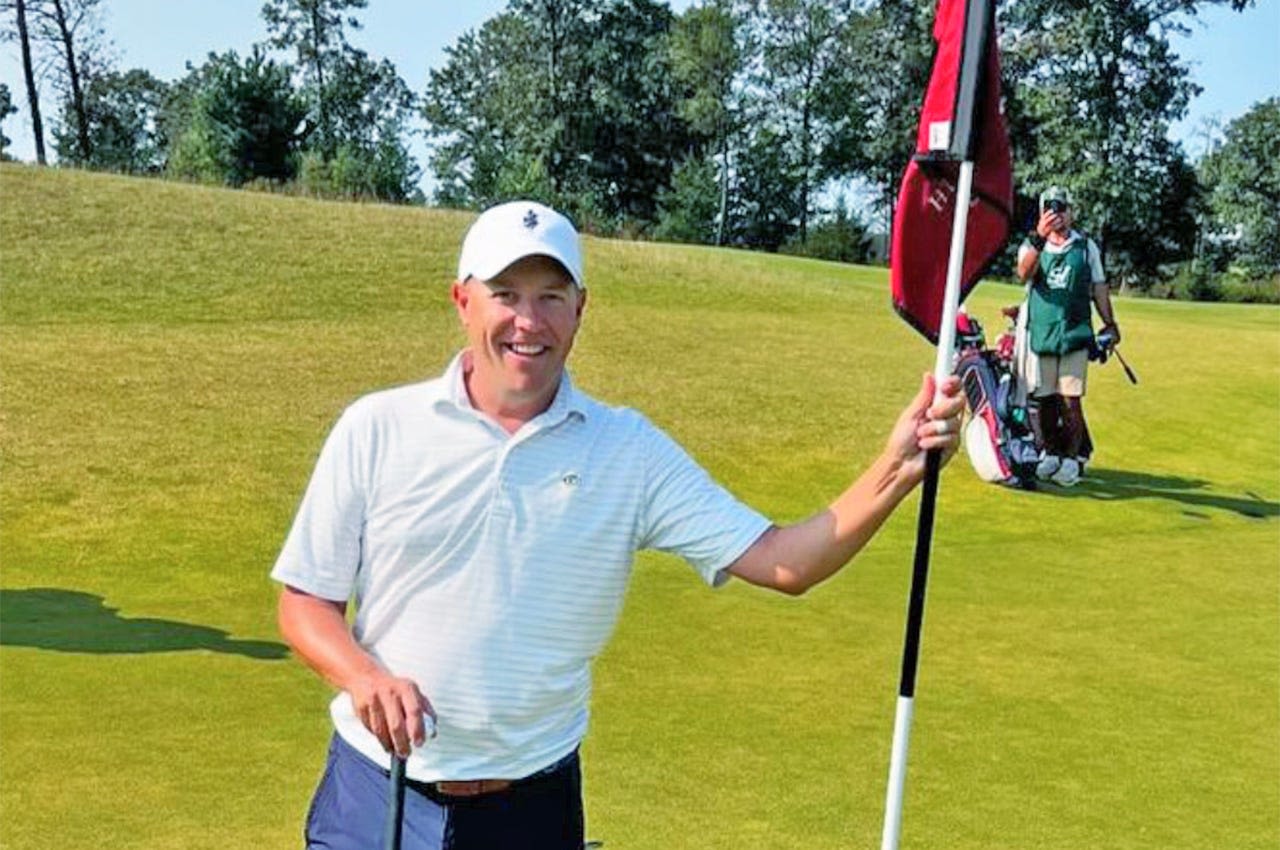 Course architect Jay Blasi makes hole-in-one on par 4 at Sand Valley's Mammoth Dunes