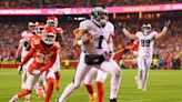 Who won Monday Night Football game? Philadelphia Eagles at Kansas City Chiefs score