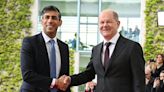 Rishi Sunak talks defence with German Chancellor on visit to Berlin