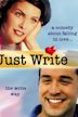 Just Write – Alles aus Liebe