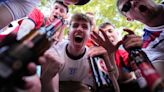 England fans party at pubs & bars in Germany ahead of crunch Euros clash