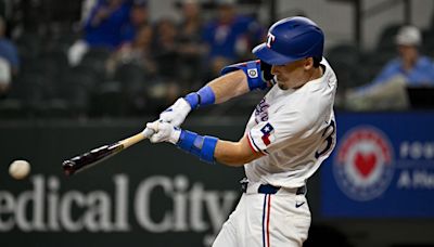 Texas Rangers Scratch Rookie Outfielder With Back Issue