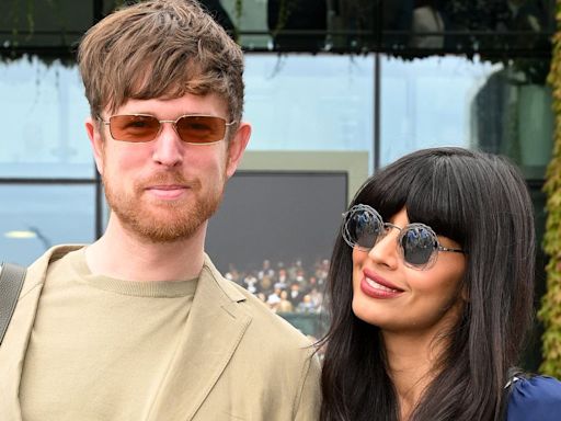 Jameela Jamil cosies up to boyfriend James Blake at Wimbledon