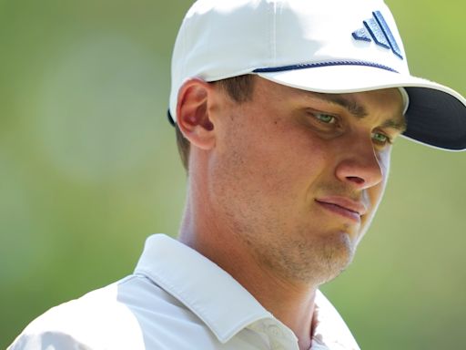 Aberg withdraws from Quail Hollow with knee issue