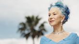 Helen Mirren Debuts Vivid Blue Hair at Cannes Film Festival