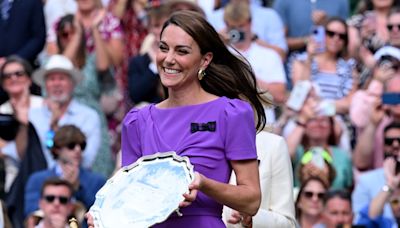 Princess of Wales Kate Middleton gets standing ovation at Wimbledon rare appearance