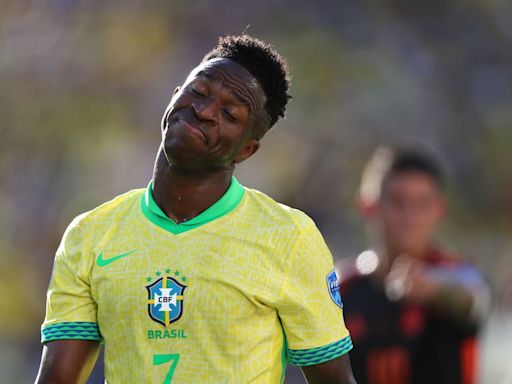 Vinicius asume la culpa por la eliminación de Brasil en la Copa América: "Sé oír las críticas y las más duras, créanlo"