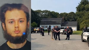 Plymouth man charged with murder of his father found stabbed to death, DA says