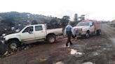 Video | Cayó varios metros de un barranco y lo rescataron los bomberos, en Moquehue - Diario Río Negro