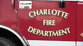 1 person taken to the hospital after apartment fire in east Charlotte