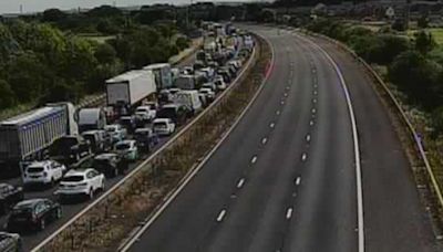 M5 drivers face 90-minute delays amid serious police incident