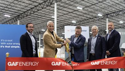 GAF Energy Celebrates New Timberline Solar Manufacturing Facility in Georgetown, Texas