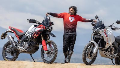 El famoso 'youtuber' Charly Sinewan se lanza a un nuevo reto con otra Ducati DesertX Rally