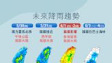 雨彈開炸「西半部、東北部」雨最猛 下週低溫跌到22度