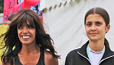 Jenny Powell, 56, stuns in all black outfit with lookalike daughter