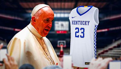 The true story behind Pope Francis' Mark Pope Kentucky basketball jersey