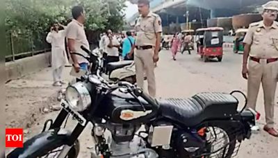 Delhi road rage murder accused held after police encounter | Delhi News - Times of India