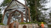 Landslide forces closure of iconic Southern California chapel designed by Frank Lloyd Wright's son