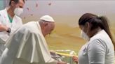 Pope Francis baptises baby during hospital stay – and is set to return home on Saturday