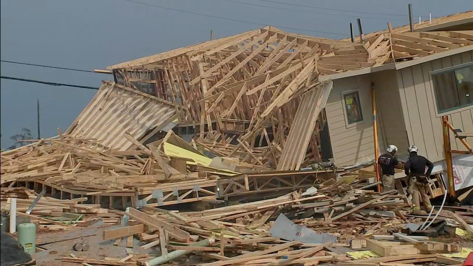 16-year-old worker killed after new construction homes collapse amid storms, Magnolia officials say