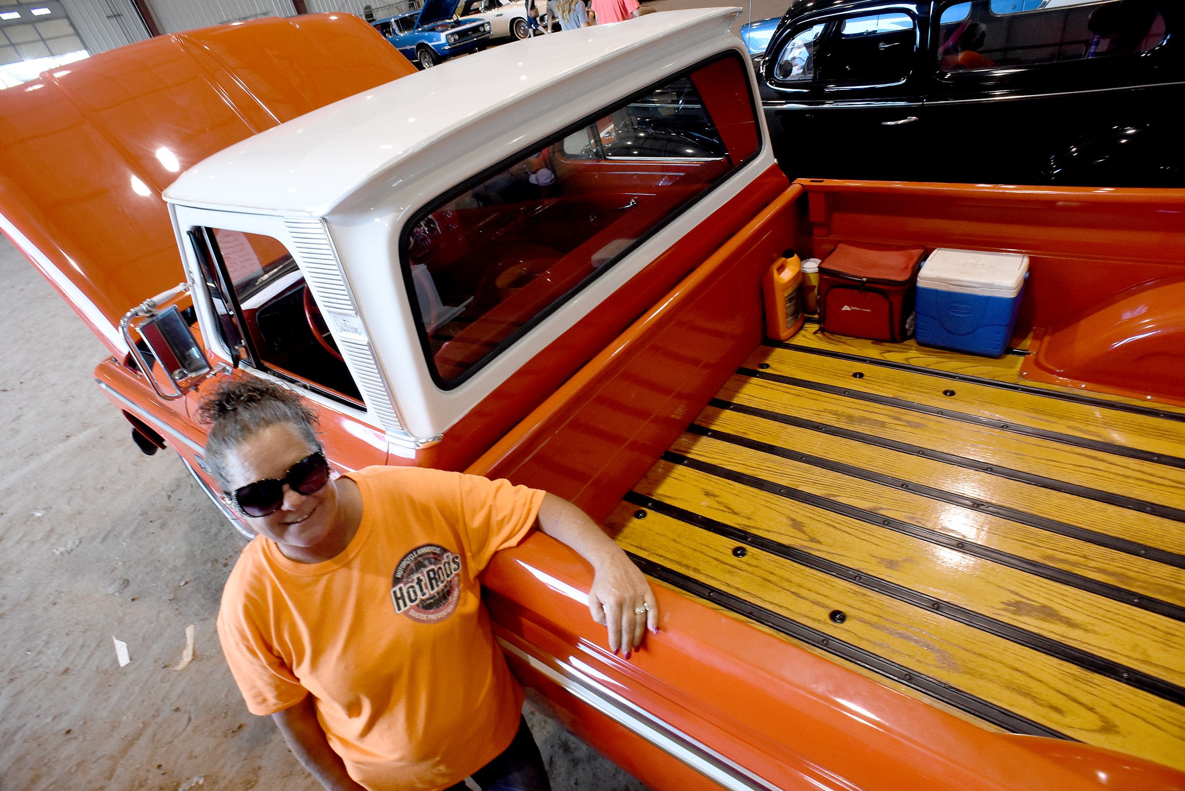Two area women among vehicle owners at Monroe County Fair's car show