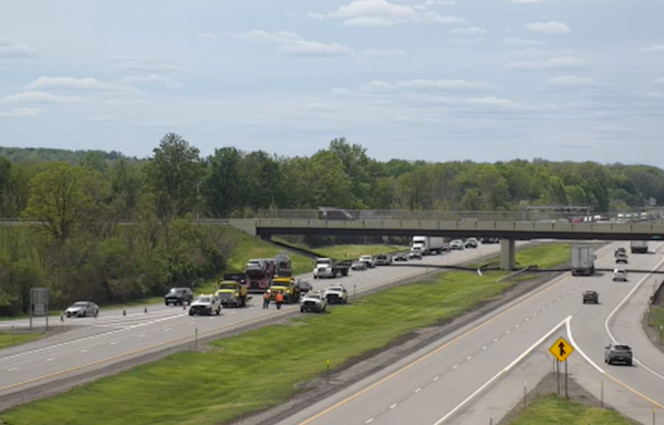 Eastbound traffic on Thruway shut down following fatal crash in Chili