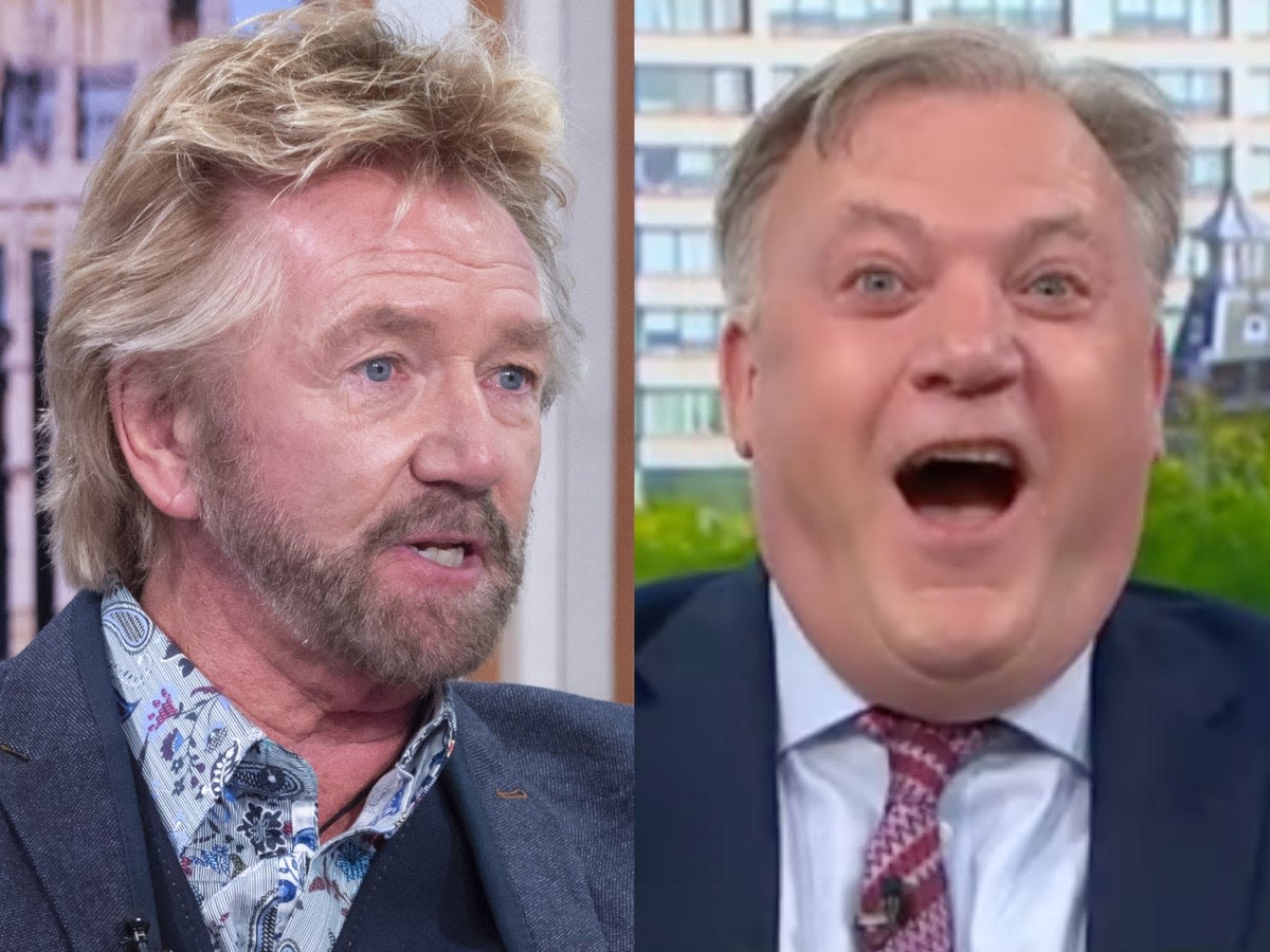 GMB viewers call out Noel Edmonds for ‘rude’ joke about Ed Balls’s weight