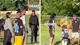 Drake Surfaces to Watch Adonis Play Soccer Weeks After Shooting at Home