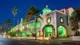 Buildings across Santa Barbara County illuminated in green in recognition of Mental Health Month