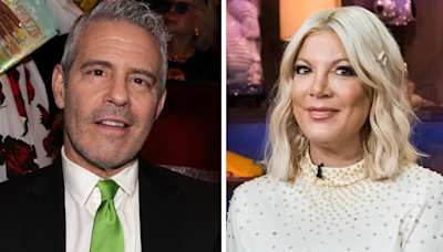 Tori Spelling Calls Out Andy Cohen for Not Casting Her on 'Real Housewives': 'Is It 'Cause I’m Broke?'