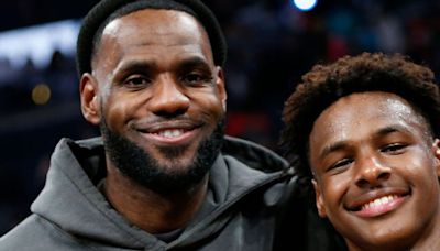 The Los Angeles Lakers Are Open To Drafting LeBron James' Son Bronny: Report