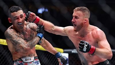 ‘That’s some bullsh*t’: Max Holloway believes Justin Gaethje deserves credit for first UFC career knockdown