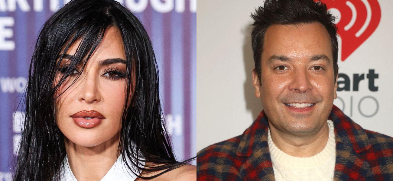 Kim Kardashian Cracks Up Over Jimmy Fallon’s 'Hot Dog-Inspired' Beats Headphones