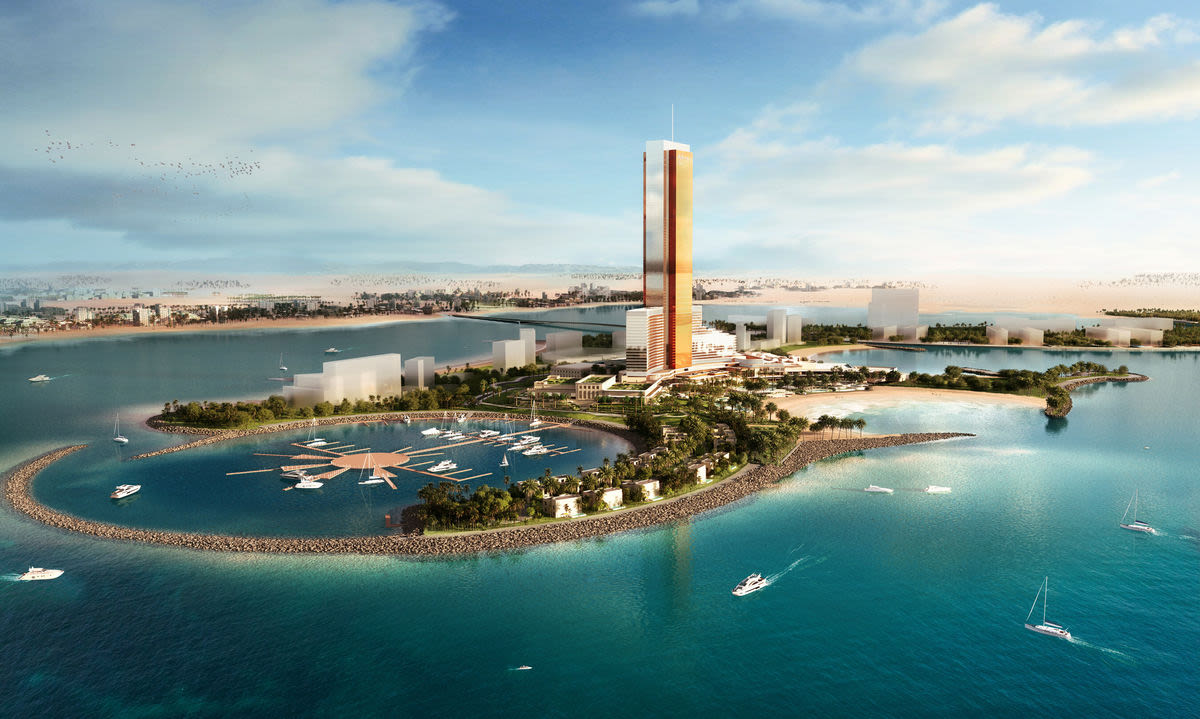 Wynn Unveils New Images of First Beachfront Resort in UAE