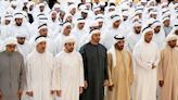 UAE President Sheikh Mohamed performs funeral prayer for late Sheikh Tahnoun bin Mohammed