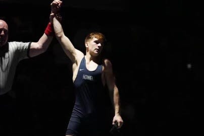 Saved by friends from cardiac arrest, Howell teen wrestler starts his greatest comeback